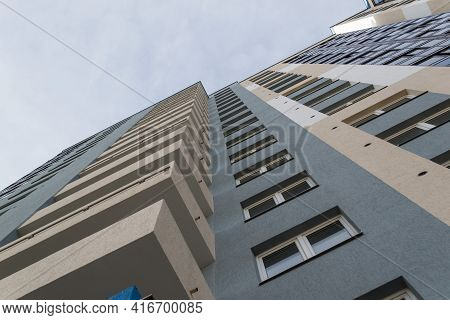Building View From The Bottom Up, Windows, Balconies