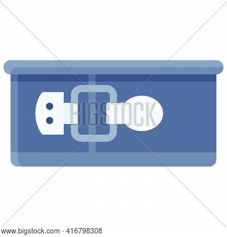 Springform Pan Icon, Bakery And Baking Related Vector Illustration