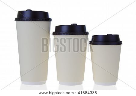 Engangs kaffekopper