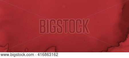 Grungy Blood Background. Rose Ink Banner. Horror Splatter Black. Watercolour Maroon Texture. Blood B