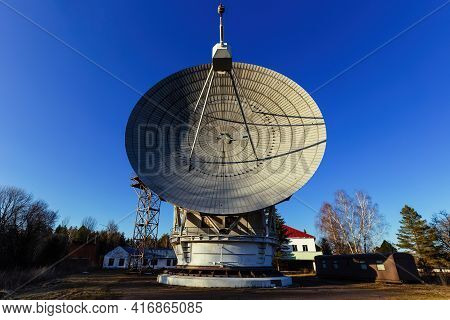 Radio Telescope Satellite Dish, Pushino, Moscow Region