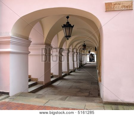 Arkaden in zamosc