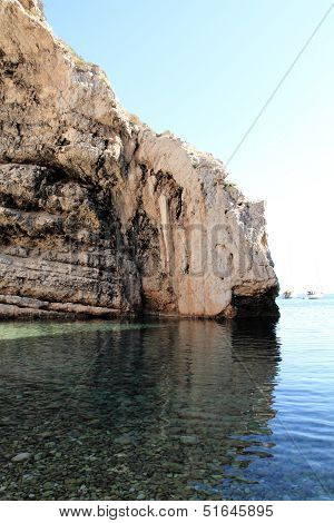 Stiniva Bay In Vis Island
