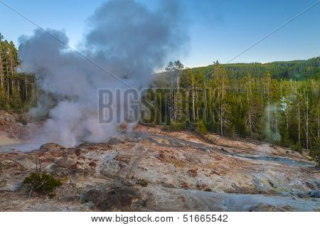 Steamboat Geyser