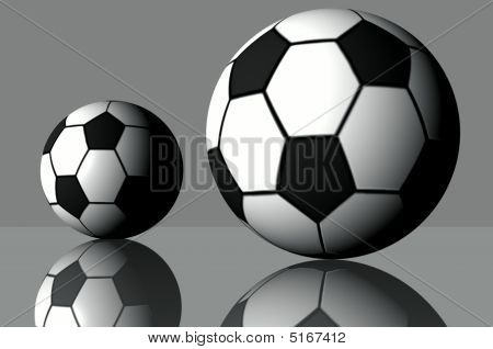 Fooball. 3D grafika