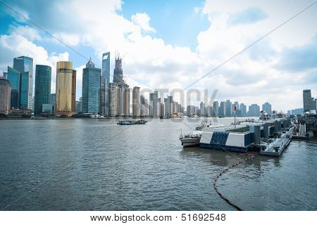 Modern Cityscape In Shanghai