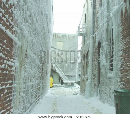 氷の路地