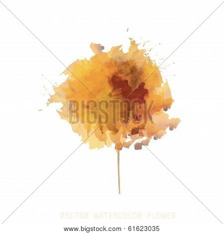 Watercolor Flower