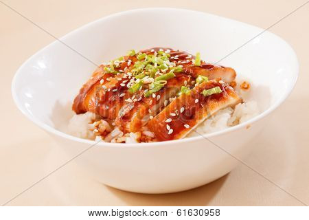 eel on rice,unaju, japanese unagi cuisine