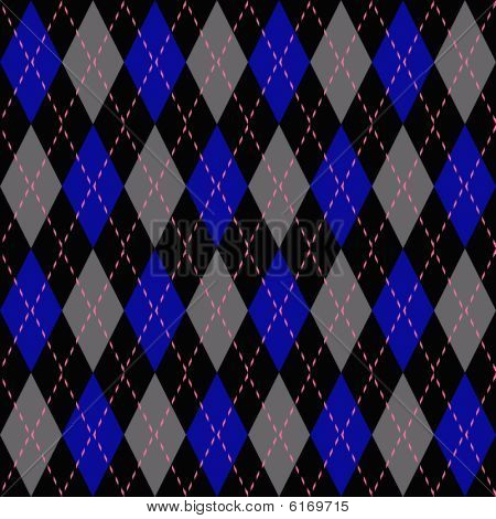Argyle Bezešvé Pattern
