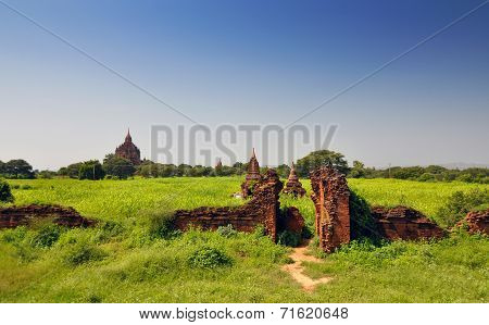 Htilominlo Temple In Bagan, Myanmar