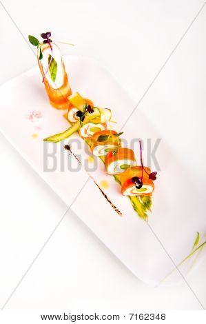 Frühling Karotte Roll