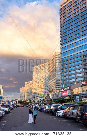 New Arbat Avenue. Moscow. Russia