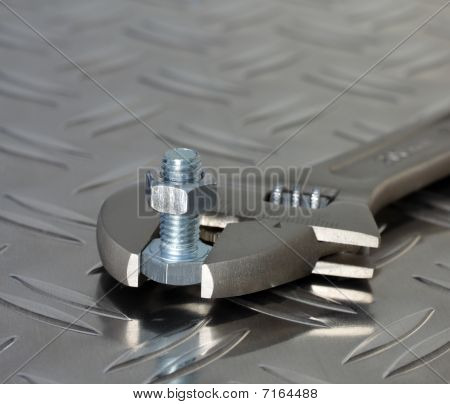 Adjustable SpanneÑ€, Bolt And Nut