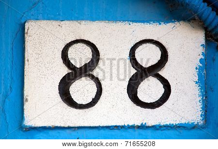 Street Wall Number
