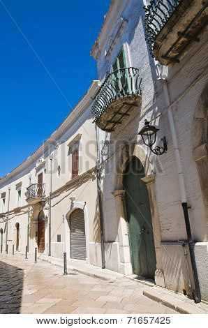 Alleyway. San Severo. Puglia. Italy.