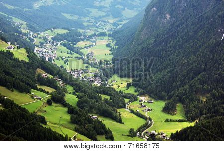 Rural landscape of Heiligenblut, North Tyrol, Austria, Europe