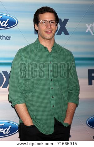 LOS ANGELES - SEP 8:  Andy Samberg at the 2014 FOX Fall Eco-Casino at The Bungalow on September 8, 2014 in Santa Monica, CA