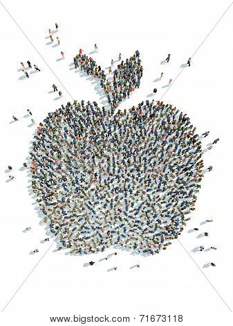 Illustration of apple