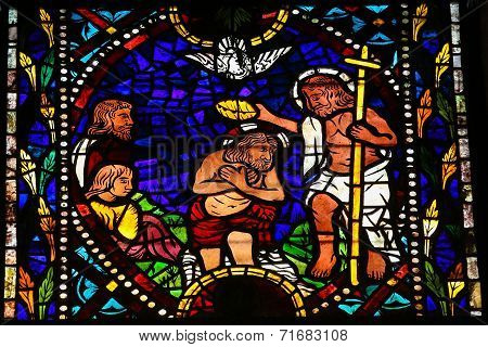 Baptism Of Jesus By Saint John