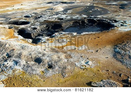 Hot Mud In Namafjall