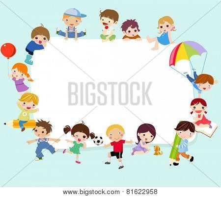 Children and frame