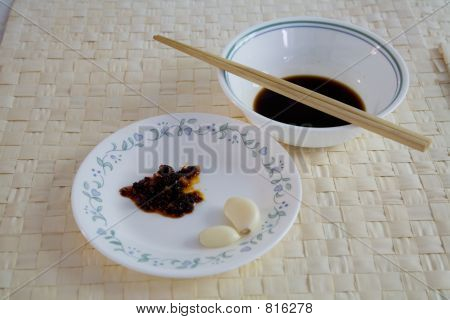hausgemachte traditionelle chinesische Nahrung: Essen gekocht Knödel