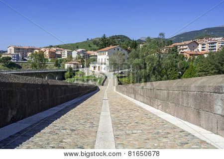 Medieval Stone Bridge, Sant Joan De Les Abadesses