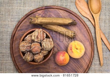 Bolivian Dried Peach Called Quisa
