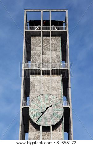 Clock of Aarhus city hall