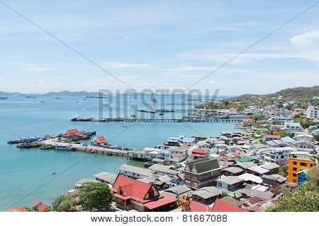 View of Srichang Island