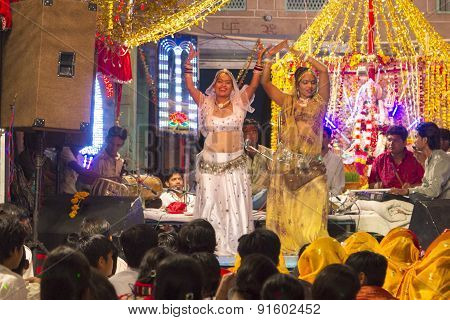 Local Nightly Street Festical In Jodhpur