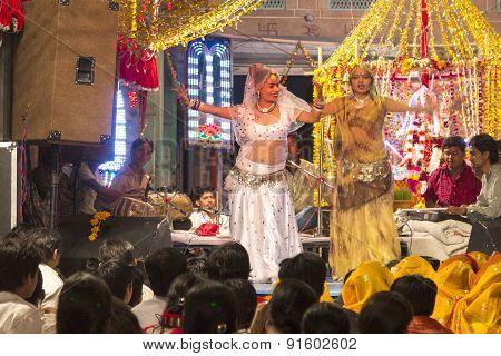 Local Nightly Street Festical In Jodhpur