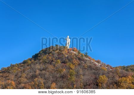 Monument To The Revolutionary Artem. Cubist. Svyatogorsk, Ukraine