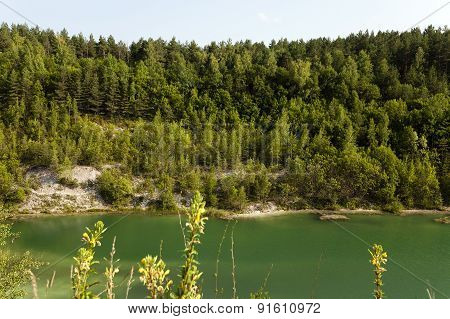artificial lake Belarus