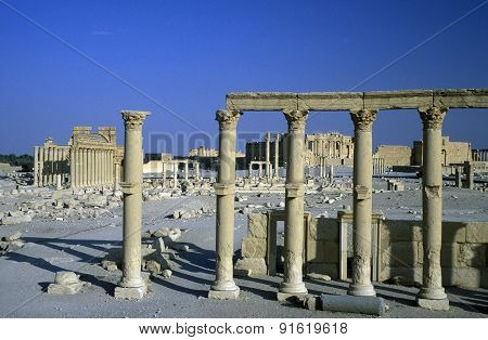 Syria Palmyra Roman Ruins