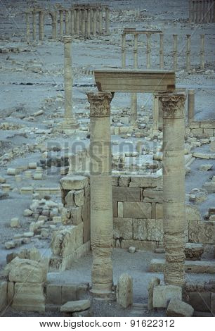 Syria Palmyra Roman Ruins