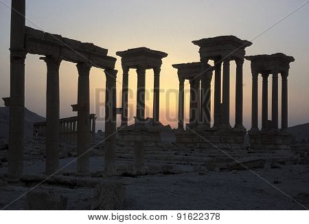 Syria Palmyra Roman Ruins