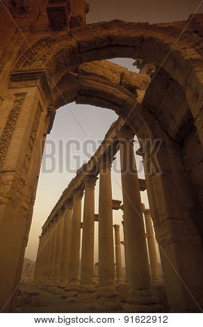 Syria Palmyra Roman Ruins