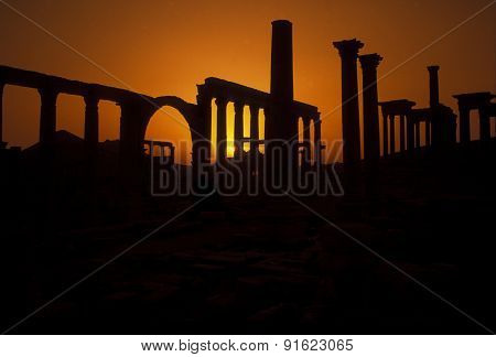 Syria Palmyra Roman Ruins