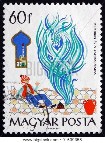 Postage Stamp Hungary 1965 Alladin