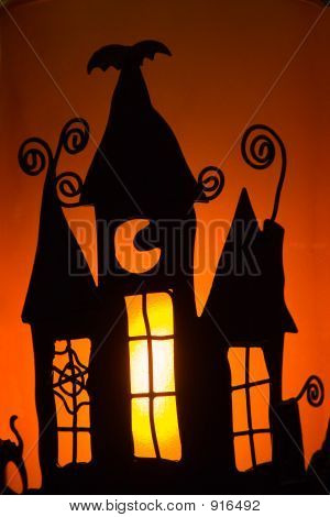 Halloween svíčkou Shadow
