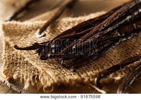 Raw Organic Vanilla Beans