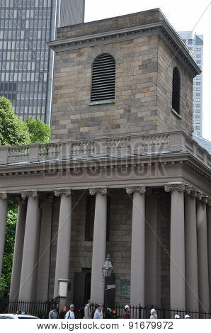 The Kings Chapel in Boston