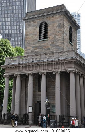 The Kings Chapel in Boston