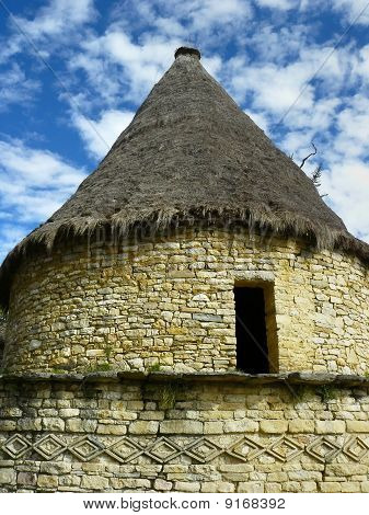 Kuelap pevnost, Chachapoyas, Amazonas, Peru.