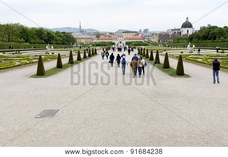 Belvedere Palace And Museum Vienna