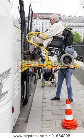 Physically Disabled Bus Accessibility Platform