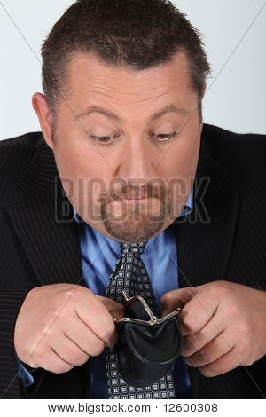 Retrato de un hombre endeudado