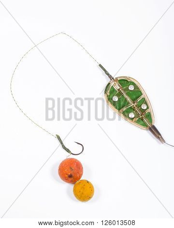 Carp Hook Boilies - Fishing Bait Close Up
